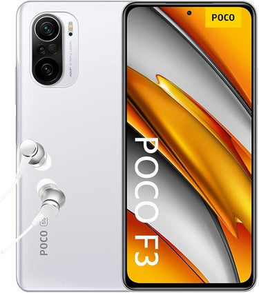Xiaomi MZB08REEU Poco F3 5G Smartphone 6.67 Pulgadas, 120 Hz AMOLED DotDisplay, Snapdragon 870, Cámara Triple de 48MP, 4520 mAh, Color Negro Nocturno, 128 GB